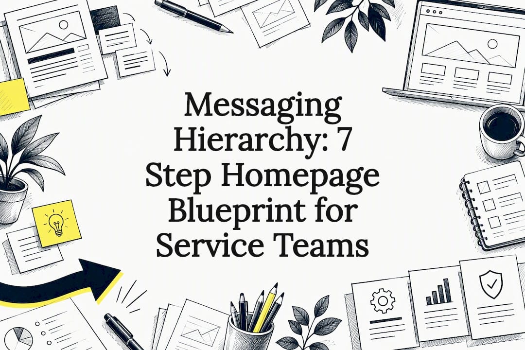 Messaging hierarchy blueprint title card