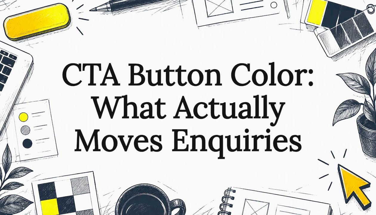 Sketch motifs framing the article title