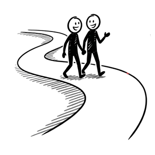 We decide it makes sense to work together