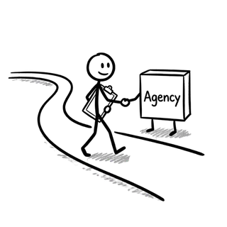 You choose another agency with better evaluation criteria